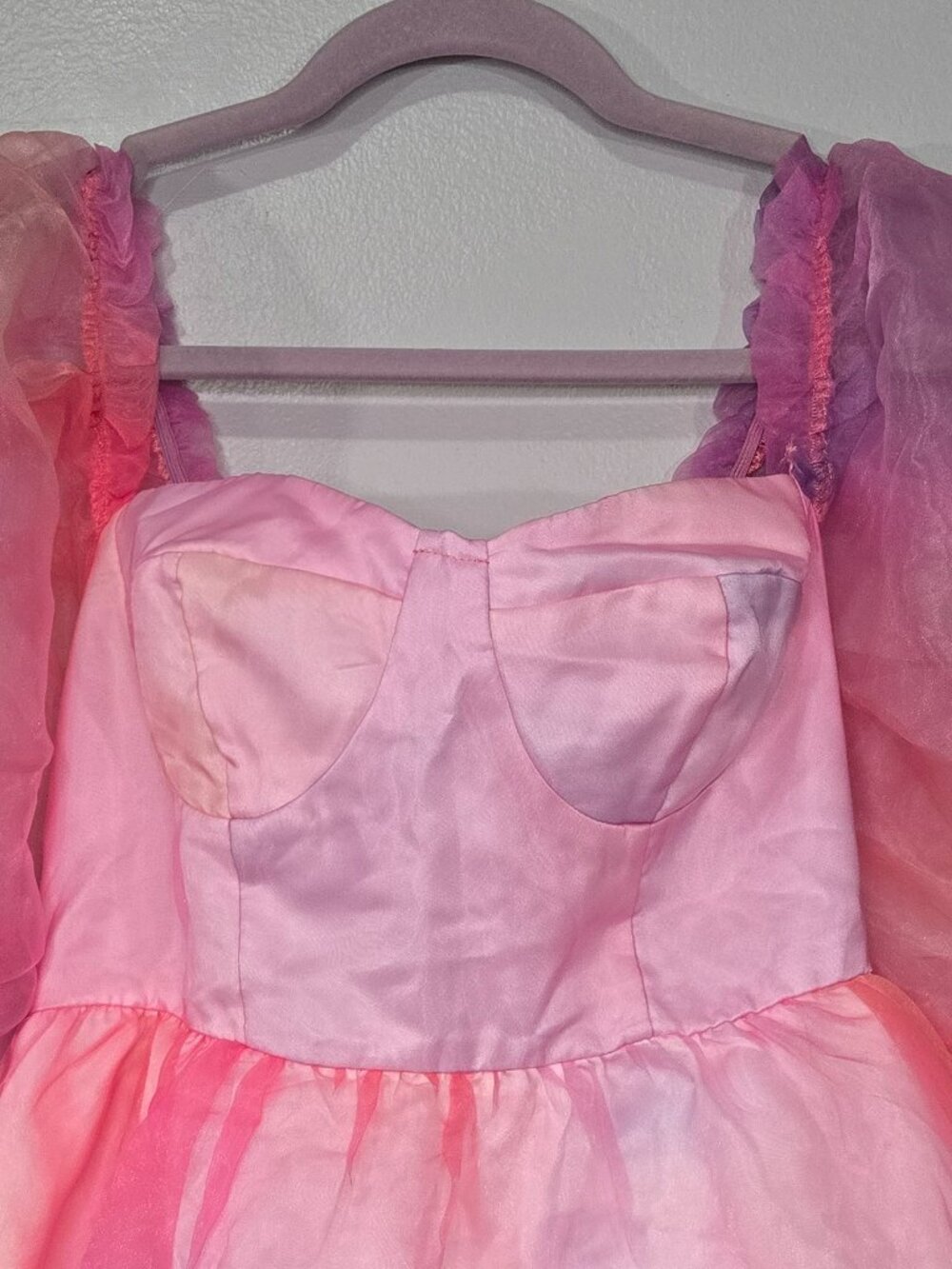 NWT Cider Tulle Mini Dress- Size Med - Picture 7 of 11